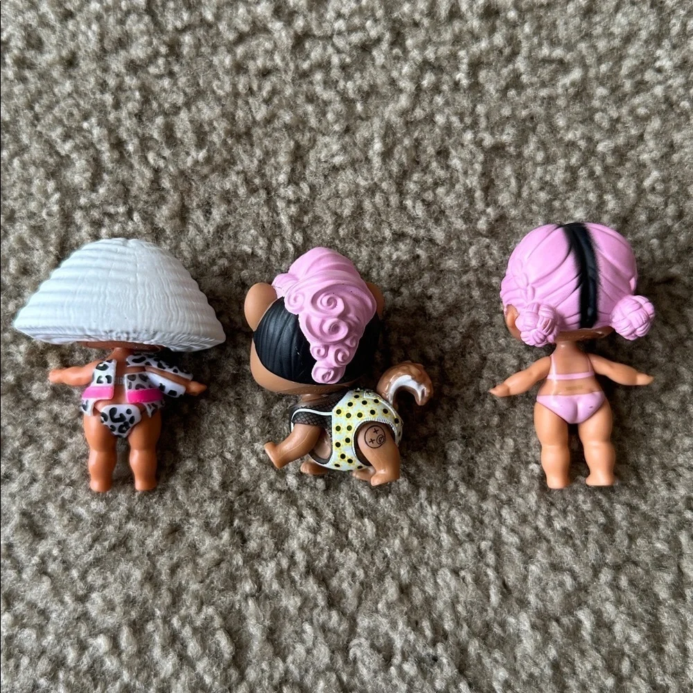 L.O.L. Surprise! Dolls Set - Pink, Purple, Orange, White